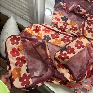 Floral Travel Packing Cubes